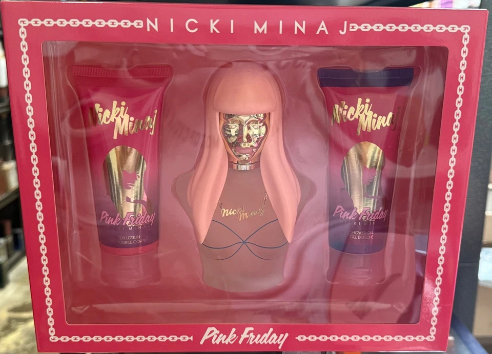 Nicki Minaj女式粉色星期五淡香水3件套 — 第 1/1 张图片