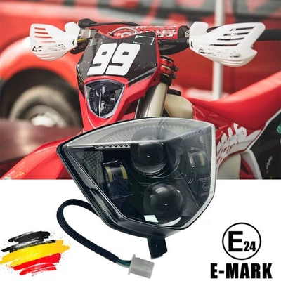 LED HEADLIGHT E24 For GAS GAS EC250 EC250F EC300 EC350F 2021-2023 TXT GP - Image 1 of 4
