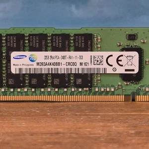 Samsung/Supermicro 32GB 2400 MHz DDR4 ECC REG M393A4K40BB1-CRC (62 EUR 0% VAT) - Bild 1 von 2