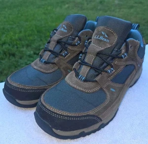 LL Bean Trail Modell 4 braun blau Wanderschuhe Herren - Bild 1 von 9