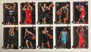 2025 Topps 10 Card Rookie Lot No Duplicates Fears Hansen Traore James Bryant +++ - Bild 1 von 2