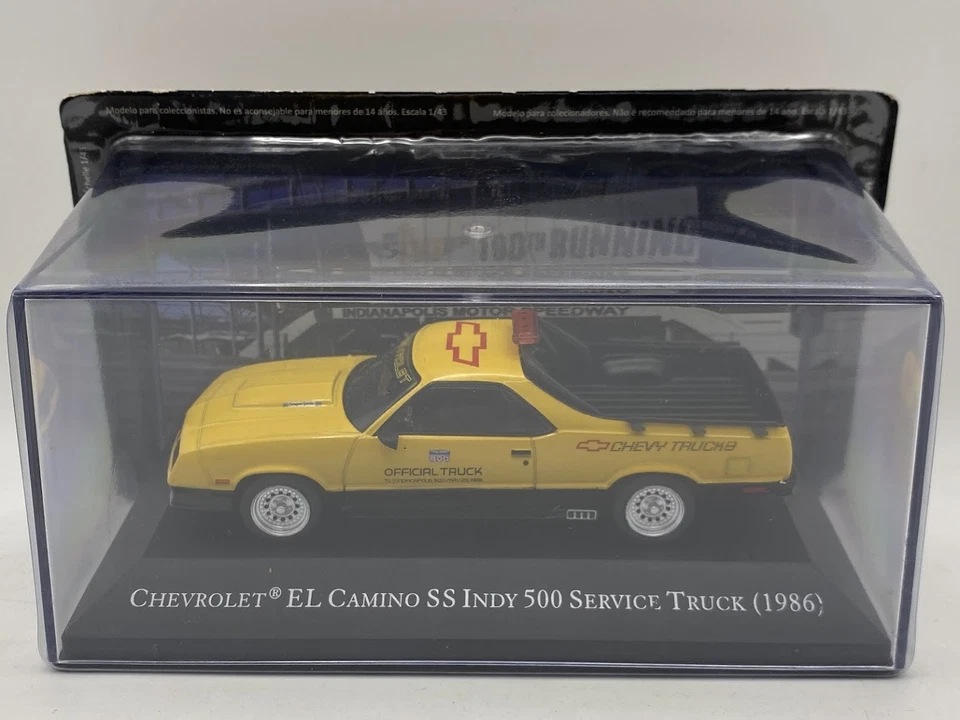 Chevrolet El Camino SS Indy 500 Service Truck 1986 1:43 Ixo Altaya Diecast - Image 1 of 1