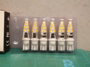 LeMeng 12V 2W T10 LED Bulb 6pck - Picture 1 of 3