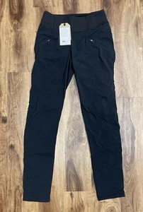 NWT prAna Koen Pant Regular Women’s Size XS Black Pull On/Drawstring Hiking - Picture 1 of 10