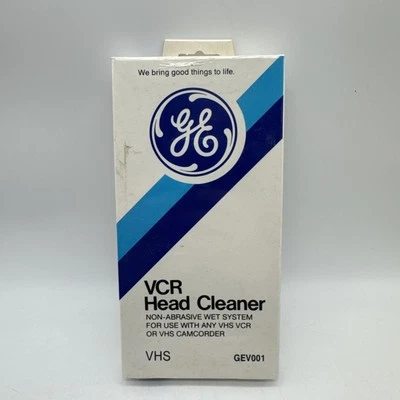 VCR Head Cleaner VHS Head Cleaner GE Sealed Camcorder - Image 1 of 3