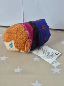 Tsum Tsum Anna Beanie Soft Toy From Frozen By The Disney Store - Picture 1 of 6