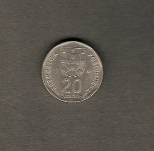 Portugal 20 Escudos 1986 km# 634.1 UNC - Picture 1 of 2