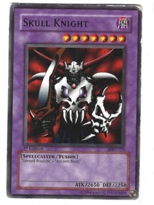 Skull Knight x1 3/10 HP- Yu-GI-Oh! Metal Raiders 1st Edition MRD-123 01 - Picture 1 of 1