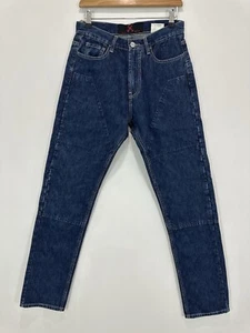 Hornee Motorcycle Jean Men 26 (Actual 28x33) Blue Denim Kevlar Lined Style SA-M8 - Picture 1 of 17