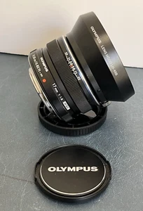 Obiettivo Olympus M.Zuiko Digital 17mm f/1.8 (nero), scatola aperta mai usato - Foto 1 di 5