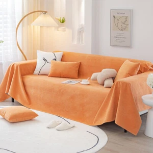 Waterproof non slip solid color sofa cover for all seasons - Picture 1 of 13