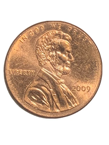 2009 lincoln log cabin penny no mint mark Cover