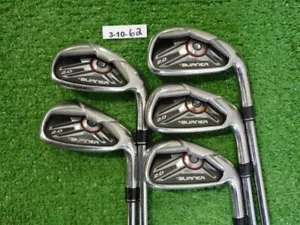 TaylorMade Burner 2.0 Irons 5-9 (No P Wedge) 85 Regular Steel +.5" - Picture 1 of 8