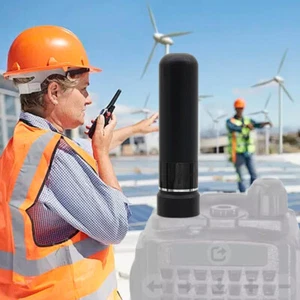 HH-S518 Mini Antenna SMA-F UV 145/435 Mhz for Baofeng TYT Wouxun Icom Kenwood - Zdjęcie 1 z 8