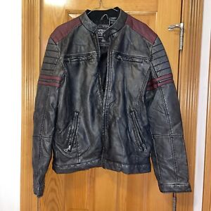 VTG Hard Edge Jacket Men's Size  Medium Maroon/Charcoal