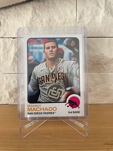 2022 Topps Heritage Manny Machado Image Variation SP Padres - Picture 1 of 2