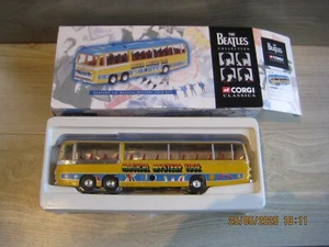 CORGI CLASSICS BEATLE COLLECTION No 35302 BEDFORD VAL MAGICAL MYSTERY TOUR BUS - Picture 1 of 5