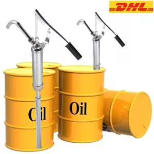ÖL FASSPUMPE für 60 120 200 LITER FÄSSER HEBELPUMPE ÖL-PUMPE HANDPUMPE 20L / min - Bild 1 von 10
