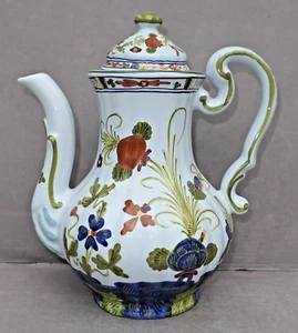 CACF FAENZA GAROFANO Blue Carnation Kaffeekanne 1 Liter WIE NEU Coffeepot - Bild 1 von 16