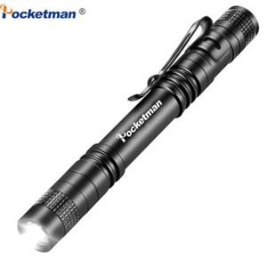 Mini Portable 5500LM LED Flashlight Pen Clip Torch Light AAA For Camping Hiking