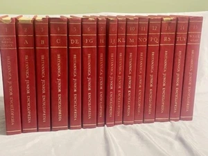 Britannica Junior Encyclopedia (15 Volumes) - 1963 Edition - Picture 1 of 10