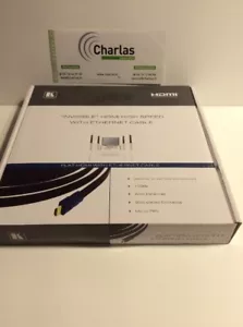 Câble HDMI KRAMER Invisible High Speed Avec Câble Ethernet - Foto 1 di 2