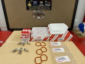2005-2012 TOYOTA RAV4 V6 3.5L OEM TUNE UP KIT SPARK PLUGS AIR & CABIN FILTERS - Picture 1 of 12