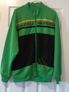VINTAGE GREEN MAKAVELI BRANDED JACKET SWEATER SIZE M CHEST 25" LENGTH 28" - Picture 1 of 8