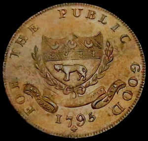 W980: 1795 EF with some Lustre Conder Token: Chesham Halfpenny: D&H Bucks.20 - Picture 1 of 2