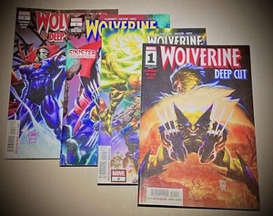 Wolverine: Deep Cut #1,2,3,4 (Marvel Comics 2024) komplett gelaufen (Codes eingelöst) - Bild 1 von 1
