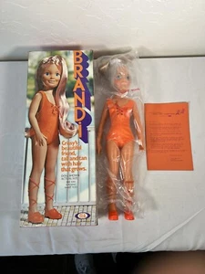 VTG Ideal Brandi Crissy's Beautiful Friend 1971 Hair That Grows NOS New Open Box - Picture 1 of 11