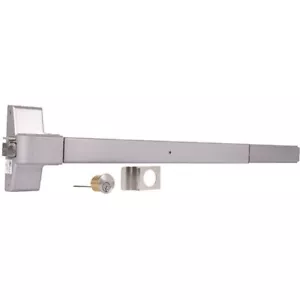Hardware universal UH40010 2-7/16 in. Barra de empuje con tirón y cilindro estándar - Imagen 1 de 3