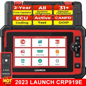 Herramienta de diagnóstico bidireccional para automóvil LAUNCH CRP919E Elite escáner OBD2 codificación ECU - Imagen 1 de 14