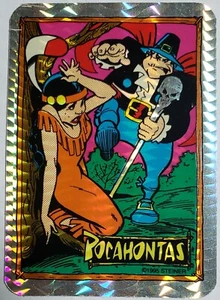 POCAHONTAS--NUOVO--Adesivo distributore automatico prismatico vintage (1995) (#1155) - Foto 1 di 2