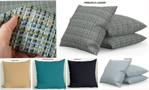 Sunbrella Outdoor Pillows with zippers, PRINCIPLE LAGOON - Picture 1 of 7