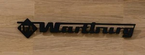 Original DDR Wartburg IFA Emblem Plakette Typenschild Schriftzug Plastik - Bild 1 von 3