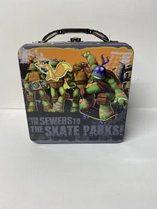 Pequeña caja de almuerzo y marcadores de las Tortugas Ninja Teenage Mutant - Imagen 1 de 6