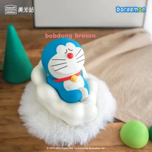 MACOTT STATION Doraemon Luce Nuvola PVC+Ceramica H11CM Decorazione Bianco Ver - Foto 1 di 4