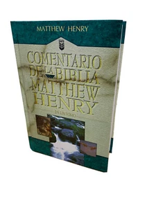 Commentario de la Biblia Matthew Henry : En un Tomo TAPA DURA EDICION RESUMIDA - Picture 1 of 7