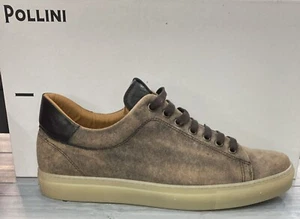 POLLINI scarpa Uomo man marrone size Eu 42 PL01 - Picture 1 of 9