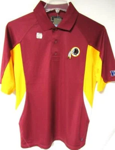 Washington Redskins Herren Medium bestickt Performance Poloshirt A1 1073 - Bild 1 von 7