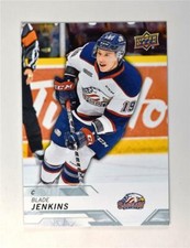 2018-19 18-19 UD Upper Deck CHL Base #85 Blade Jenkins