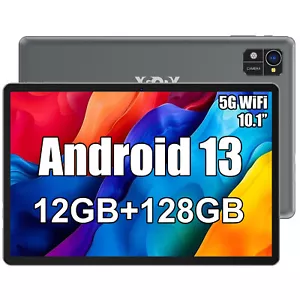 10.1" WIFI Tablet Android 12 128GB Tablet Pad Dual-Core Netflix Dual Camera US. - Picture 1 of 12