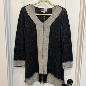 Habitat Clothes To Live In Women’s Tunic Sweater Size Small Lagenlook Cotton - Picture 1 of 10