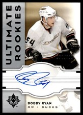 2007-08 Upper Deck Ultimate Collection AUTO RC Bobby Ryan Rookie Auto /399