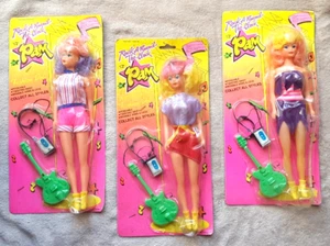 SUPER RARE JEM & HOLOGRAMS BOOTLEG DOLLS LOT! 1983! NEVER REMOVED FROM BLISTERS - Picture 1 of 5