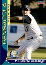 2005 Pensacola Pelicans Choice #3 Gerardo Casadiego Venezuela VZ Baseball Card