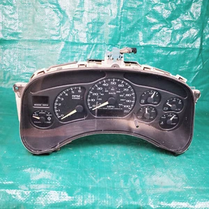 00 02 Chevrolet GMC cuadro de instrumentos 15758079 transmisión medidor de temperatura velocímetro NBS - Imagen 1 de 8
