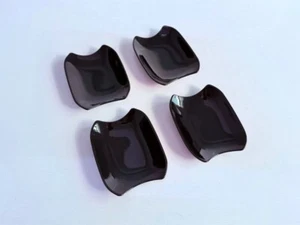 ABS Black Door Handle Bowl Cover Trim For 2023-2025 Chevrolet Colorado 4pcs - Picture 1 of 3
