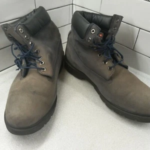 Timberland 6" Men’s Size 14 Grey Gray Nubuck 400 Gram Primaloft Waterproof Boots - Picture 1 of 9